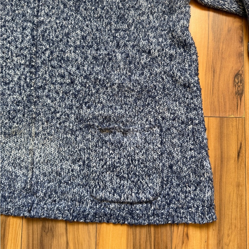 Pure Jill Cozy Blue marled Knit Sweater - Picture 2 of 9